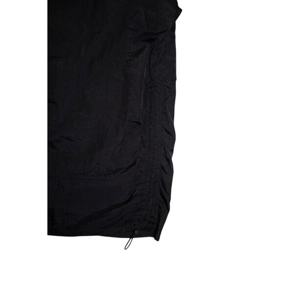 West of Melrose Nylon Utility Midi Skirt  Size S Cargo Pocket & Ruched Side Y2K - Picture 2 of 9